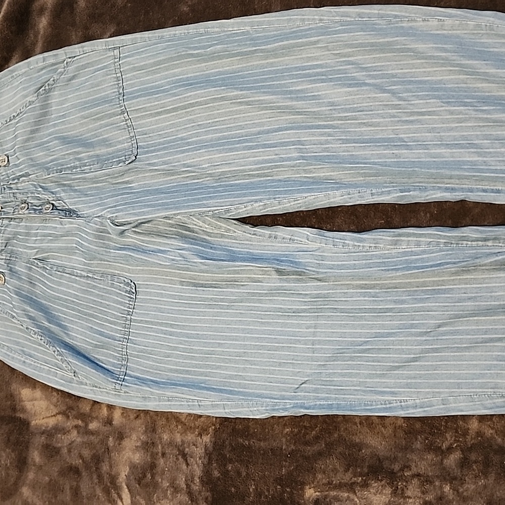 Indigo Rain Striped Denim Size S